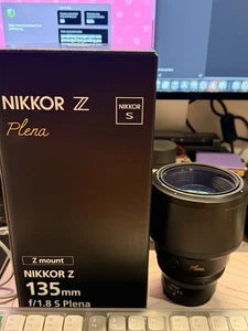 Nikon NIKKOR Z 135mm f/1.8 S Plena Lens - Picture 1 of 1