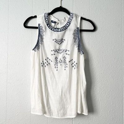 Top Vintage Route 66 Mujer Pequeño Y2K Retro Bordado Hada Boho Grunge Gauzy Foto 1 de 4