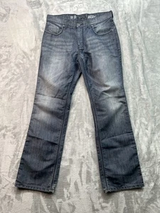 INC Mens Sz 32x32 Designer Blue Jeans Amsterdam Regular Fit Straight Leg Pants - Picture 1 of 14