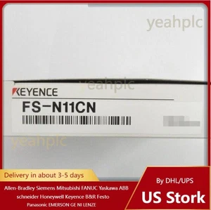 KEYENCE FS-N11CN Fiber Optic Sensor NEW - Picture 1 of 4