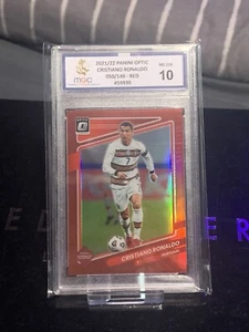 2022 Panini Donruss Wortbecher Optik Cristiano Ronaldo Portugal rot/149 MGC 10  - Bild 1 von 3