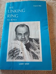 Larry West linking Ring 1980 - Picture 1 of 1