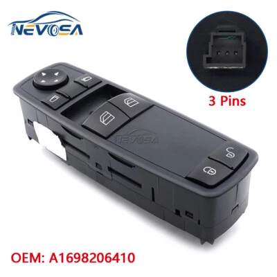 Master Power Window Control Switch For Mercedes-Benz Hatchback W169 W245 B200 - Image 1 of 4
