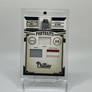 2005 Prime Patches Jim Thome Game Worn Prime Patch /14 #31 Philadelphia Phillies - Picture 1 of 2