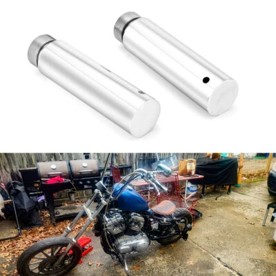 39mm Fork Tube 5in 5" Extensions For Harley Dyna Glide Sportster FXD XL 883 1200 - Image 1 of 4