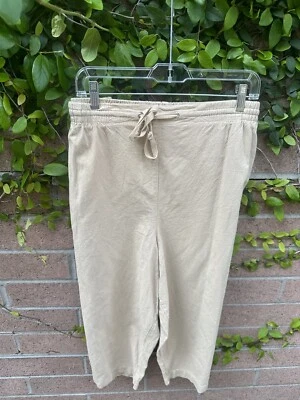 Pantalones elásticos de cintura elástica tostados para mujer (42W/44W) ciervo blanco Foto 1 de 4