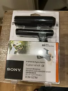 Genuine Sony ECM-GZ1M Shotgun Microphone MULTI INTER FACE Sealed - Picture 1 of 3