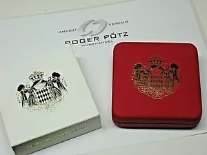 Münz Etui und Schleife für 2 Euro Monaco Prinzessin Grace Kelly 2007 Top - Bild 1 von 4