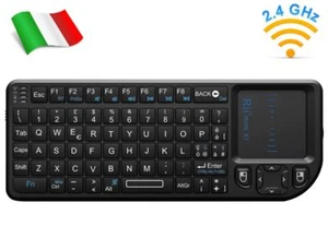 Rii Mini X1 Wireless - Mini Tastiera con mouse per Smart TV, Mini PC, TV Box, PC - Zdjęcie 1 z 8