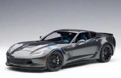 AUTOART 1:18  Chevrolet Corvette C7 Grand Sport Watkins Glen Grey Metallic BNIB - Image 1 of 4
