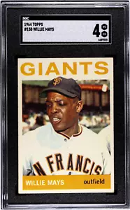 1964 Topps Willie Mays #150 Francisco Giants SGC 4 - centrado - Imagen 1 de 2
