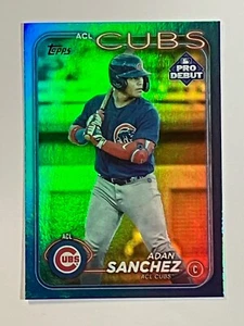 2024 Topps Pro Debut Blue Foil Adam Sanchez 51/150 ACL Cubs - Picture 1 of 2