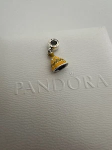 Pandora Disney Genuino S925 Princesa Bella Vestido La Bella y la Bestia Dije - Imagen 1 de 2