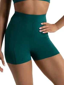Pantalones Cortos Capezio Damas Isabella Niño 12055W Verde Tormenta Talla Extra Pequeña Reino Unido 6 - Imagen 1 de 4