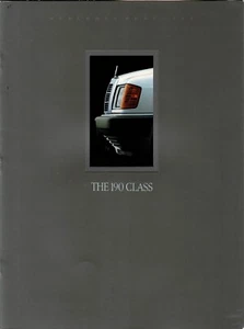 1989 Mercedes-Benz 190 Class 190D 189E D Sedan Delxue 38 Page Sales Brochure - Picture 1 of 1