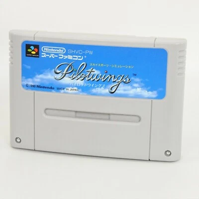 Super Famicom PILOT WINGS Cartridge Only Nintendo sfc - Image 1 of 2