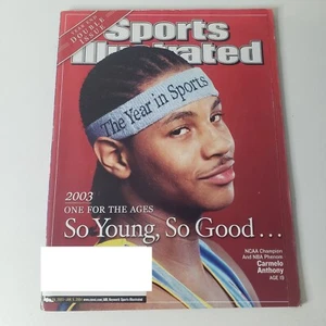 Sports Illustrated Carmelo Anthony  DEC 29 2003 magazine - Picture 1 of 2