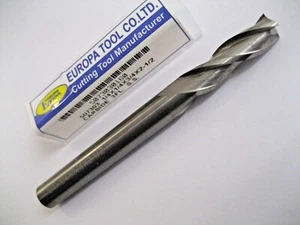 1/4 6.35mm CARBIDE END MILL SLOT DRILL 3 FLUTED EUROPA TOOL 5073030160 C15 - Picture 1 of 7
