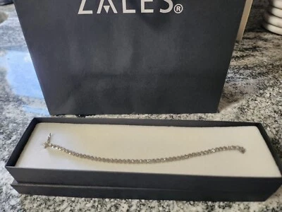 White Gold Flower Bracelet  - Image 1 of 4