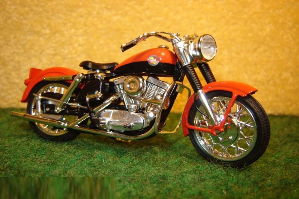 1:24 Harley Davidson XL Sportster Rot Schwarz 1957 ALTAYA 02672 - Bild 1 von 1