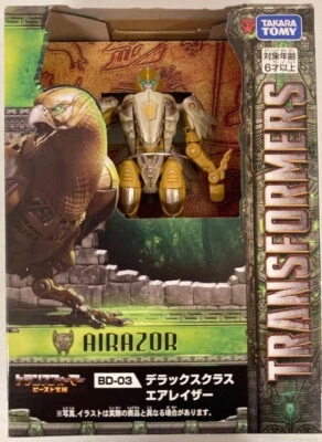 NEW Transformers Rise Of The Beasts Bd-03 Deluxe Class Airazor Figure TAKARATOMY - Image 1 of 4