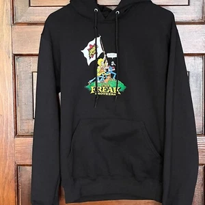 Amoeba Records - The Freak Brothers - Felpa nera con cappuccio piccola - Foto 1 di 4