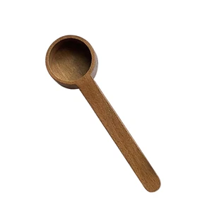 Juego de cuchara medidora de madera de nogal cuchara de café porcionador 25 ml cuchara dosificadora de madera - Imagen 1 de 7
