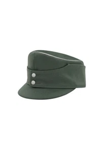WWII German Gebirgsjager Bergmütze Offizier Field Grey Gabardine Field cap M - Bild 1 von 2
