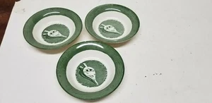 3 ROYAL CHINA USA COLONIAL HOMESTEAD GREEN FRUIT BERRY BOWLS - Picture 1 of 4