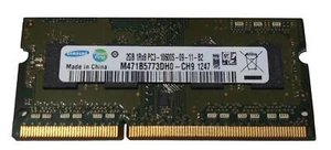 Samsung 2GB SOD PC3-10600 M471B5773DH0-CH9 SO-DIMM - Bild 1 von 2