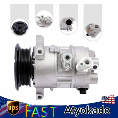 For 2007-2008 Dodge Caliber Jeep Compass Patriot Air Conditioning A/C Compressor - Image 1 of 4
