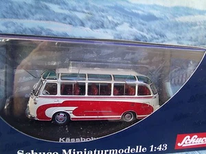 1:43 Schuco (Germany) SETRA S6 BUS SALOON 1955 - Picture 1 of 4