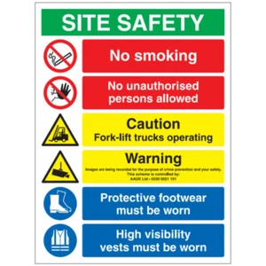 External Site Signage 600mm x 400mm (SIGNS & LABELS Y4142900) - Imagen 1 de 1