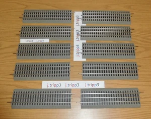 Lionel 6-12014 10" Straight Fastrack Fast Track O Gauge Train Layout Lot 10 New - Picture 1 of 6