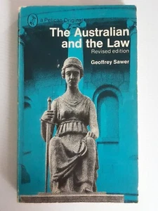 The Australian and the Law By Geoffrey Sawer Legal Society Rights Laws Book - Picture 1 of 14