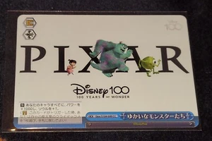 2023 BLANCO NEGRO JAPONÉS DISNEY 100 PIXAR MONSTERS INC. CARD #DPX/S104-099 CC - Imagen 1 de 2
