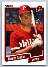 1990  Fleer #555 Darren Daulton Philadelphia Phillies