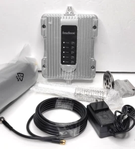 Booster de téléphone portable pour camping-car, camion, Amazboost T1 kit d'amplificateur de signal de téléphone portable - Photo 1 sur 19