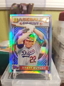1993 Finest Brett Butler Refractor