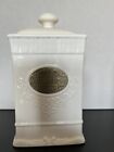 THL Classic French Chic Farmhouse COFFEE Canister Bronze Gold 