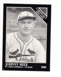 1992 Conlon Collection Johnny Mize (HOF) #628 Cardinals Free Shipping - Picture 1 of 2