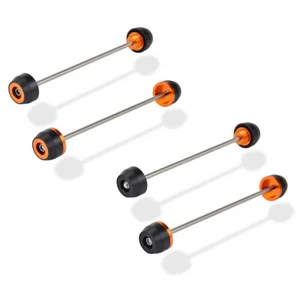 Axle Sliders Sturzpads Vorderrad Hinterrad Für KTM 1290 Super Adventure R/S/T - Picture 1 of 14