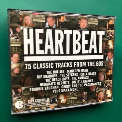HEARTBEAT (75 Classic Tracks From The 60s) Pop Rock TV Soundtrack 3x CD Hollies - Изображение 1 из 4