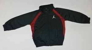 Air Jordan Jacket Boys Size 18M Black Red Full Zip Up Coat Excellent Condition - Picture 1 of 3
