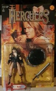 HERCULES- Xena Warrior Princess Action Figure Shield & Sword Toy Biz 1996 NEW - Picture 1 of 6