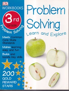 PROBLEM SOLVING, THIRD GRADE: LEARN AND EXPLORE by DK (2016 Softcover){J7} - Picture 1 of 2