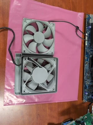 Apple MAC Pro A1186 4pin Fan 815-8970 W/ Extra A1186 Fan  - Image 1 of 4