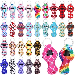 30Pcs Chapstick Holder Keychain Bulk, Chapstick Lip Balm Lipgloss Lipstick Holde - Picture 1 of 12