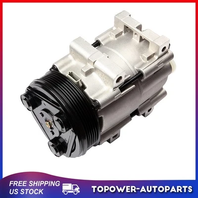 A/C AC Compressor For 1995-2004 Ford Mustang 1996-1997 Ford F-250 F-350 - Изображение 1 из 4