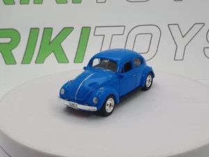 Volkswagen Maggiolino Welly 1/55 Blu 1968 - Foto 1 di 4